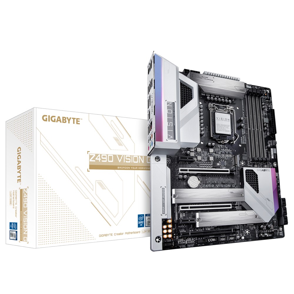 Gigabyte Z490 VISION G Intel LGA1200 Motherboard