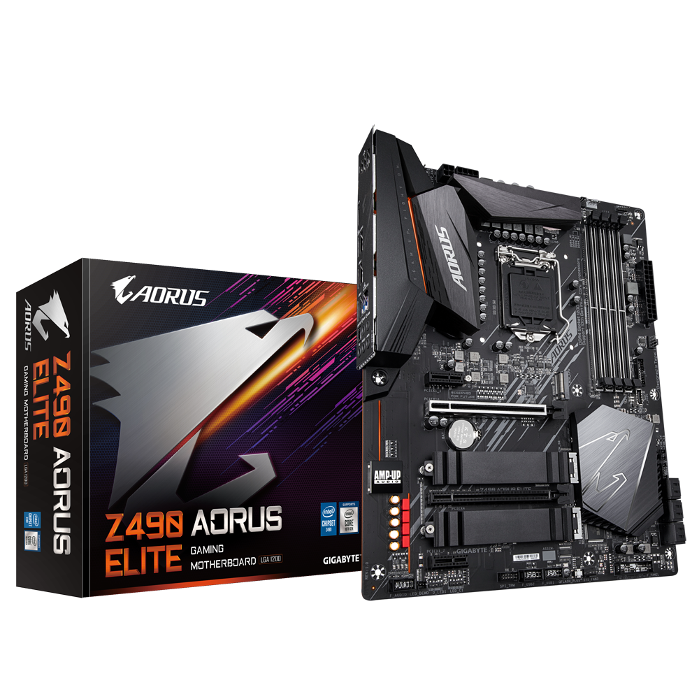 Gigabyte Z490 AORUS Elite Intel LGA1200 Motherboard