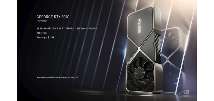 Nvidia Announces Rtx 3000 Series Graphics Cards 3070 3080 And 3090