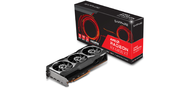 Sapphire Reference Radeon RX 6800 XT Graphics Card