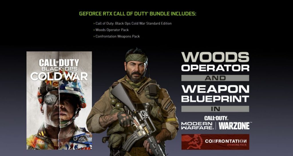 NVIDIA Call of Duty Black Ops Bundle RTX 3080 3090 2